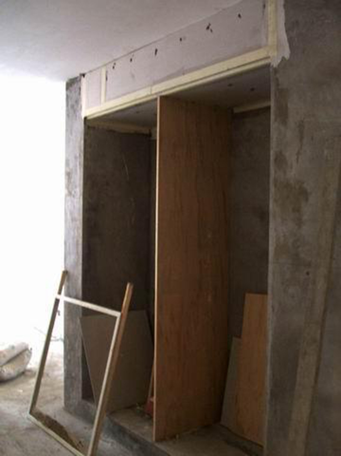 用砖头砌的衣柜你见过吗?