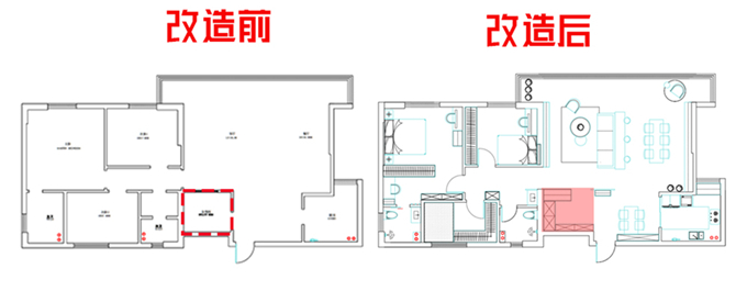 宏声公寓户型改造