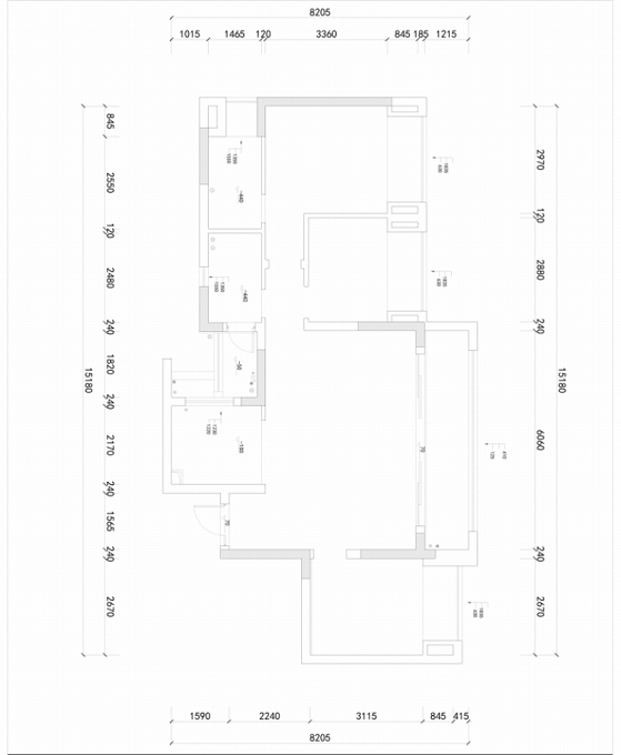 御璟悦来原始户型图